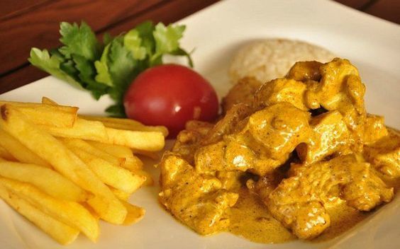Chicken with Curry Sauce