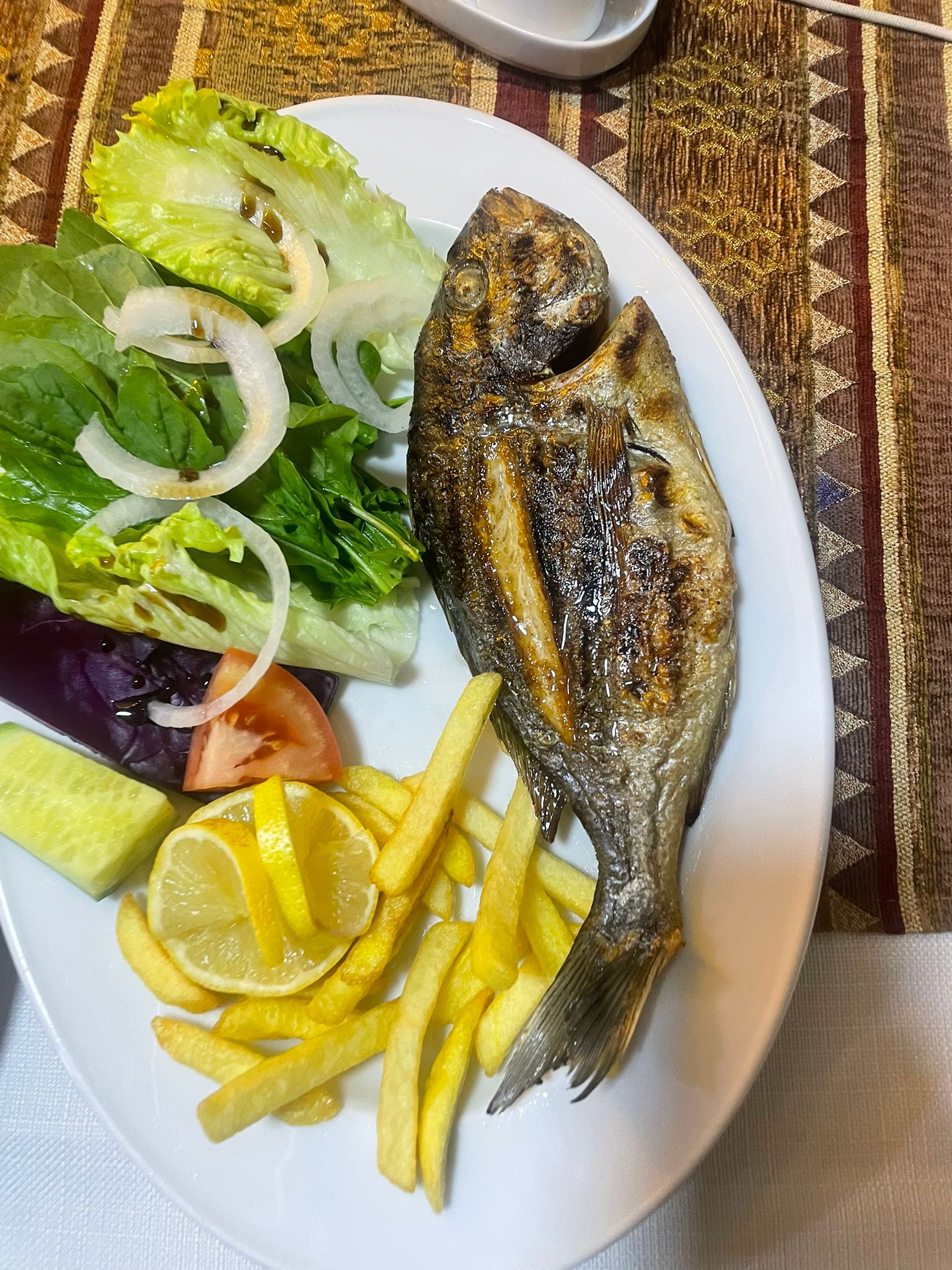 Sea Bream  portion