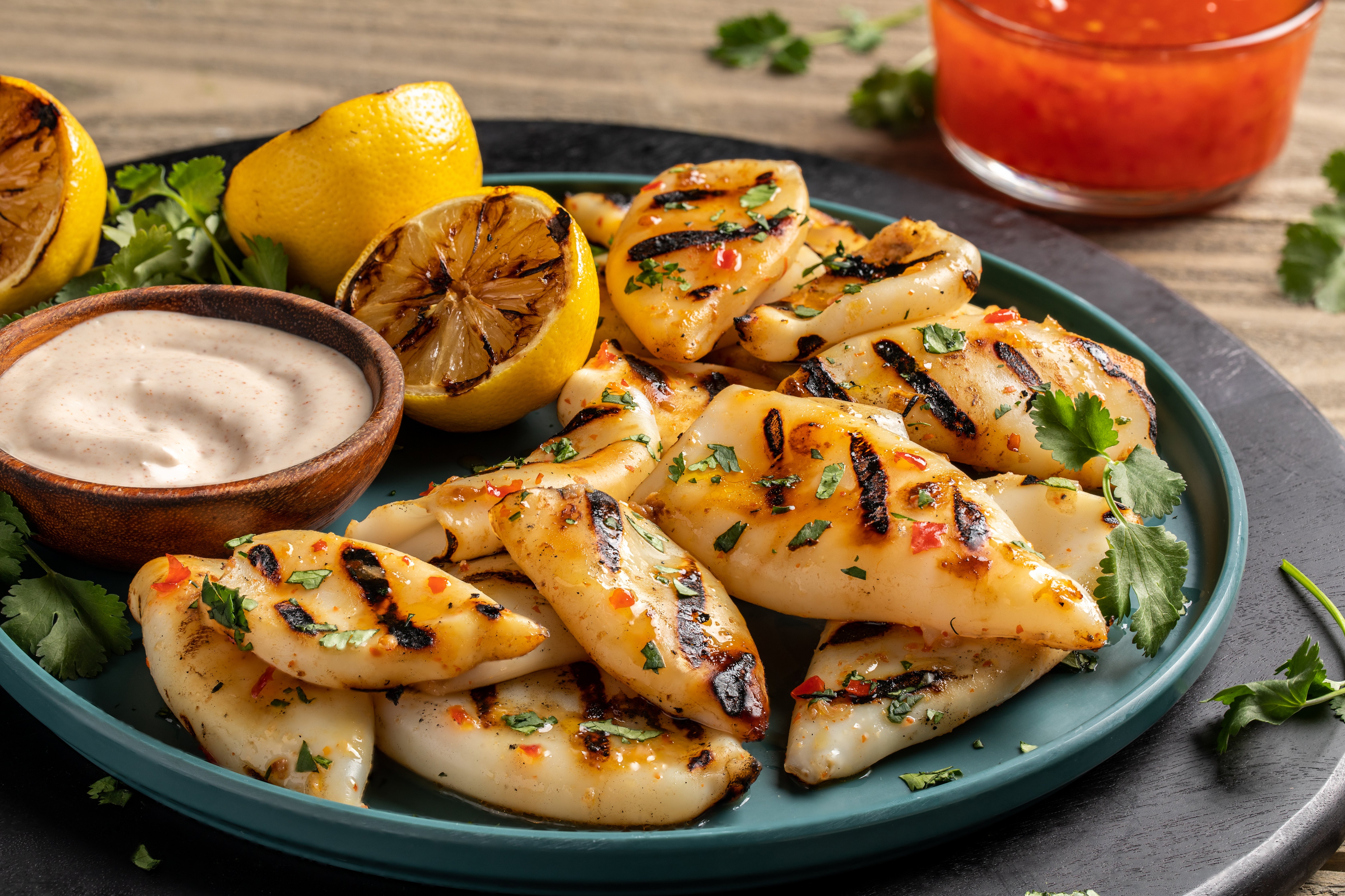 Grilled Calamari